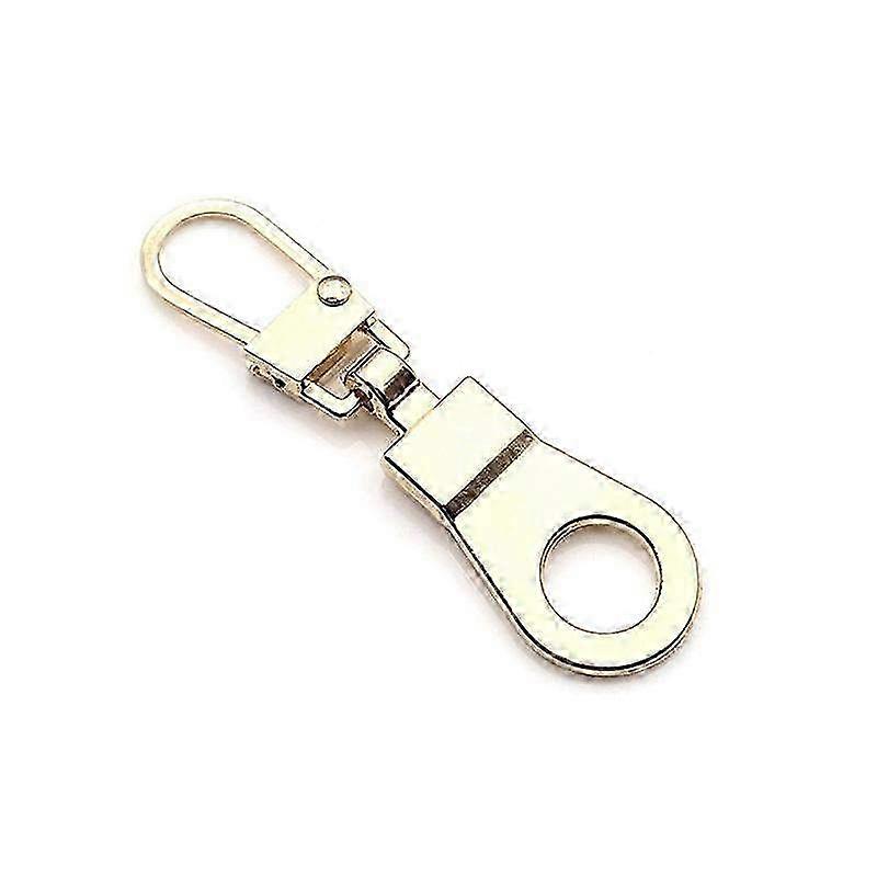 5PC Handbag Zipper Sliders & Puller Replacement Tabs - Detachable Zipper Head for Suitcase Repair & DIY Projects