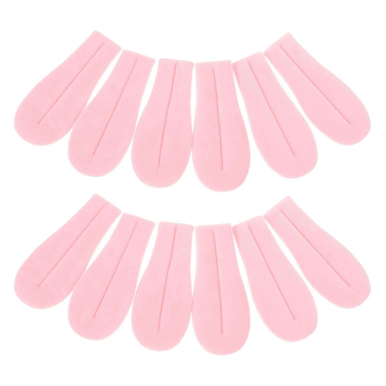 12pcs Flexible Small Tongue Accessories for Doll Making, Puppet Crafting, and Realistic Prosthetic Projects