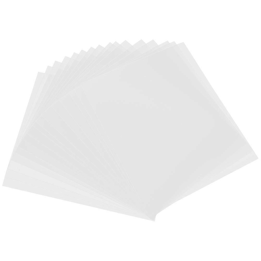 Transparent PVC Stencil Sheets for DIY Use Creative Drawing Templates Educational Toy 20pcs