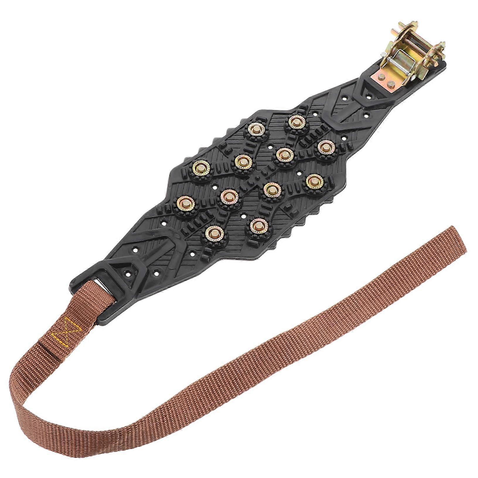 Tyre Chains for Cars and SUVs - Heavy-Duty Snow Chains, Metal Tire Socks, Anti-Slip Safety Chains, All-Weather Compatibility