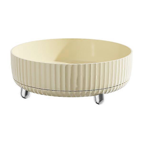 رف توابل دوار للمطبخ ، رف توابل المطبخ ، رف توابل دوار لتخزين التوابل والجرار في المخزن ، 28 سم