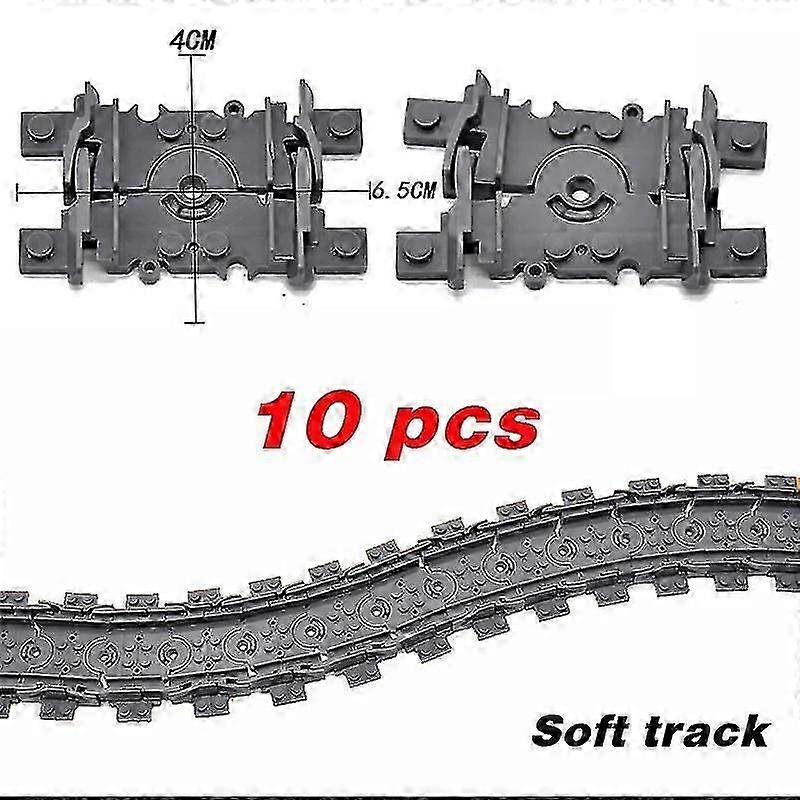 New City Trains Flexible Tracks Soft Straight Curved Rails Switch Building Block Creative Models Railways Toys For Kids Gifts