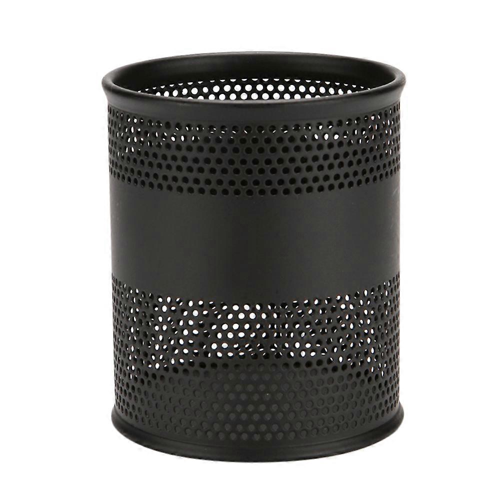 1pc Iron Pen Holder Desktop Storage Container for Stationery