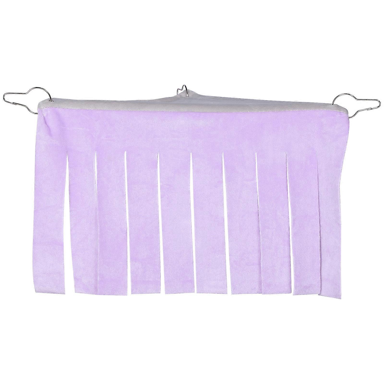 Hamster Hideout Habitat Rat Cage Hammock For Hedgehogs And Dwarf Rabbits Indoor Use Stylish Violet Color 1Pcs