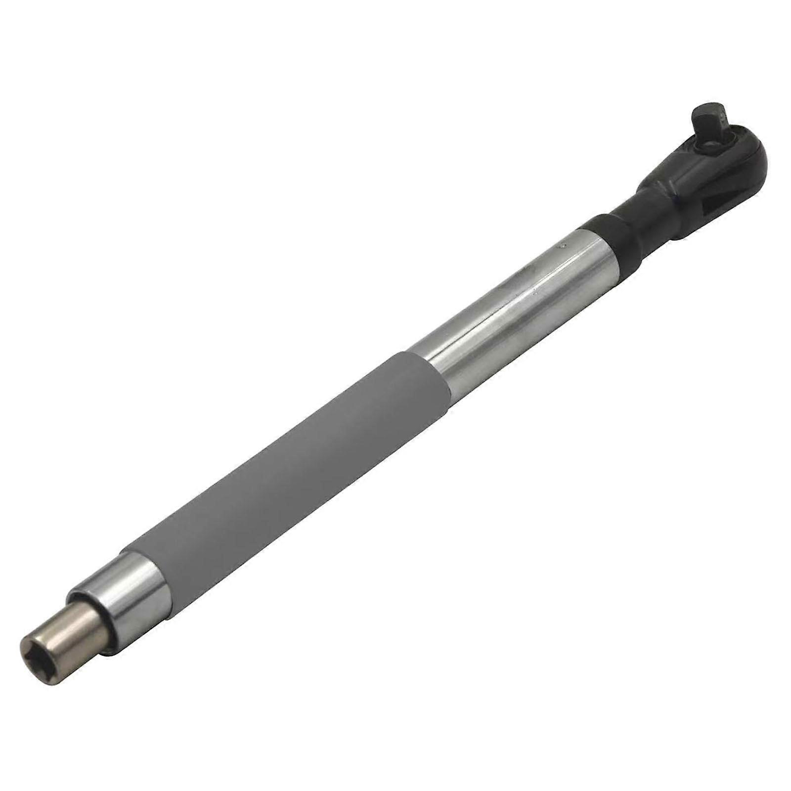 Offset impact wrench with extension bar, multifunctional, compatible with 1/2inch socket for car repairs and plumbing work.