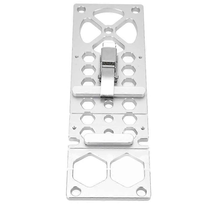 90 Degree Guide Rail Clamp Circular Saw Track Clamps Hollow Design for DIY