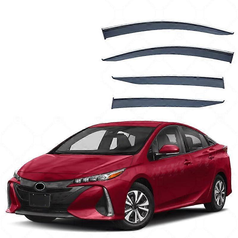 Wind Deflector For Toyota Prius MK4 XW50 2016-2022, Side Window Rain Guard, Weather Shield, Durable Auto Accessory