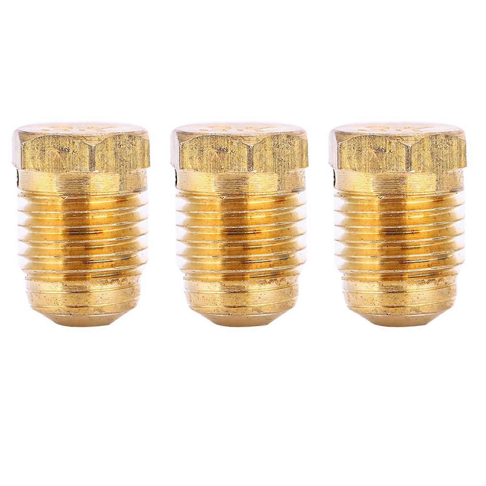 3PCS 5K 3/8-24UNF 3000psi Unified Copper Burst Disk for Paintball Tank Regulator