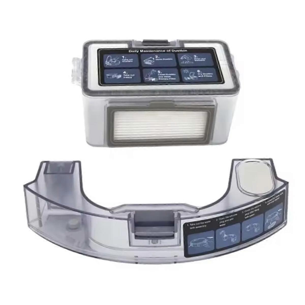 Robot Cleaner Water Tank Dust Box for BR150/BR151, MANVINS G20