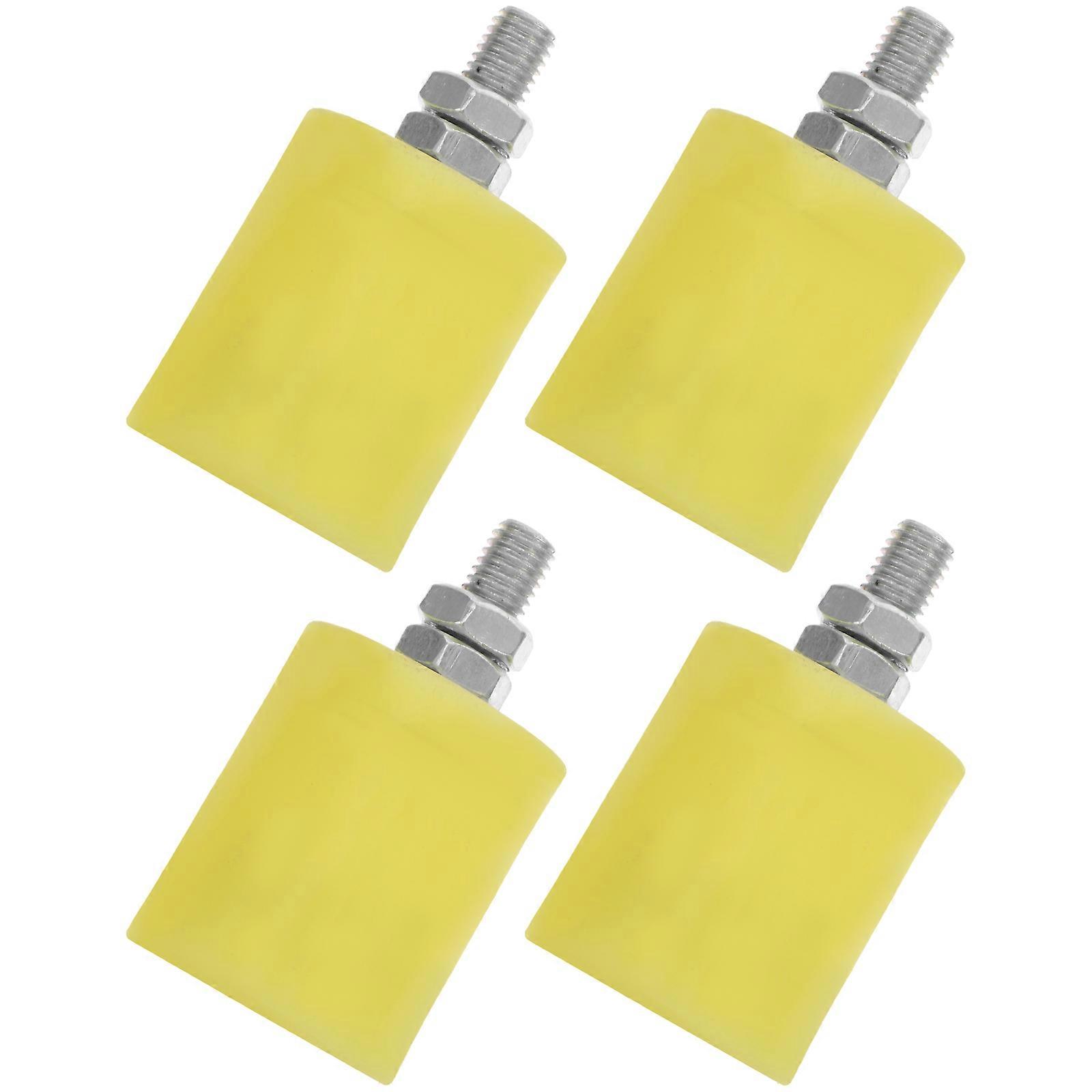 4PCS Nylon Gate Rollers Sliding Wheels Pulley Blocks for Electric Gates – Durable, Efficient Track Wheels with Compact Design for Easy Installation