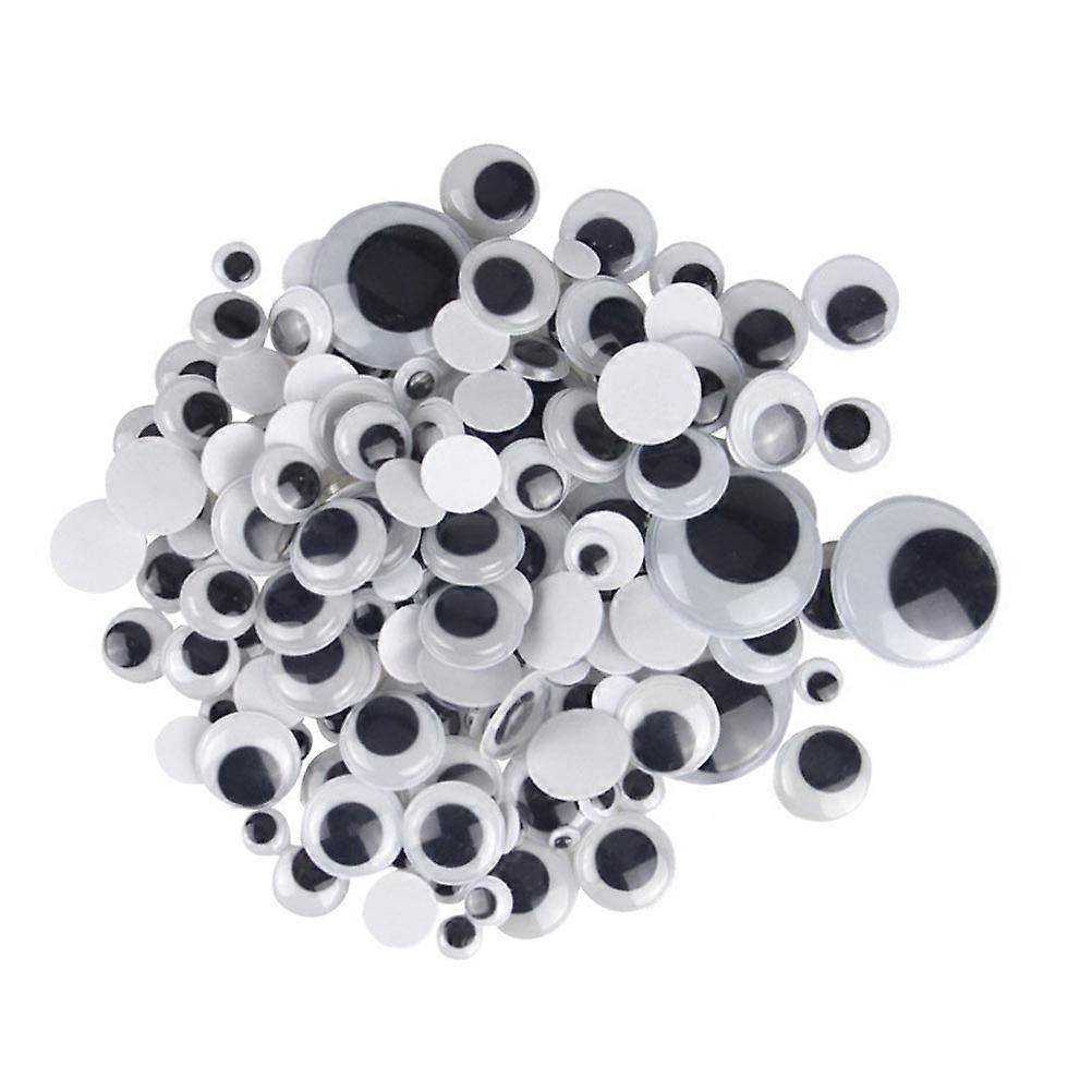 Craft Eyes Stick On Wiggle Eyes 200Pack Self Adhesive Accessories Suitable For Kids Imagination Improvement And Craft Projects