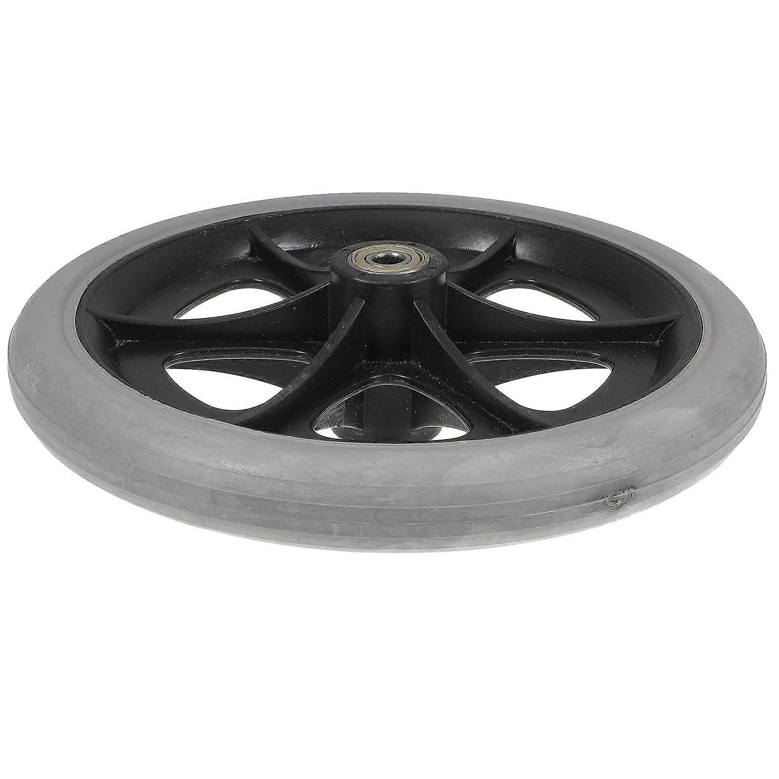 1pc 8 Inch Wheelchair Front Wheel Solid Tire Universal Wheel Accessory