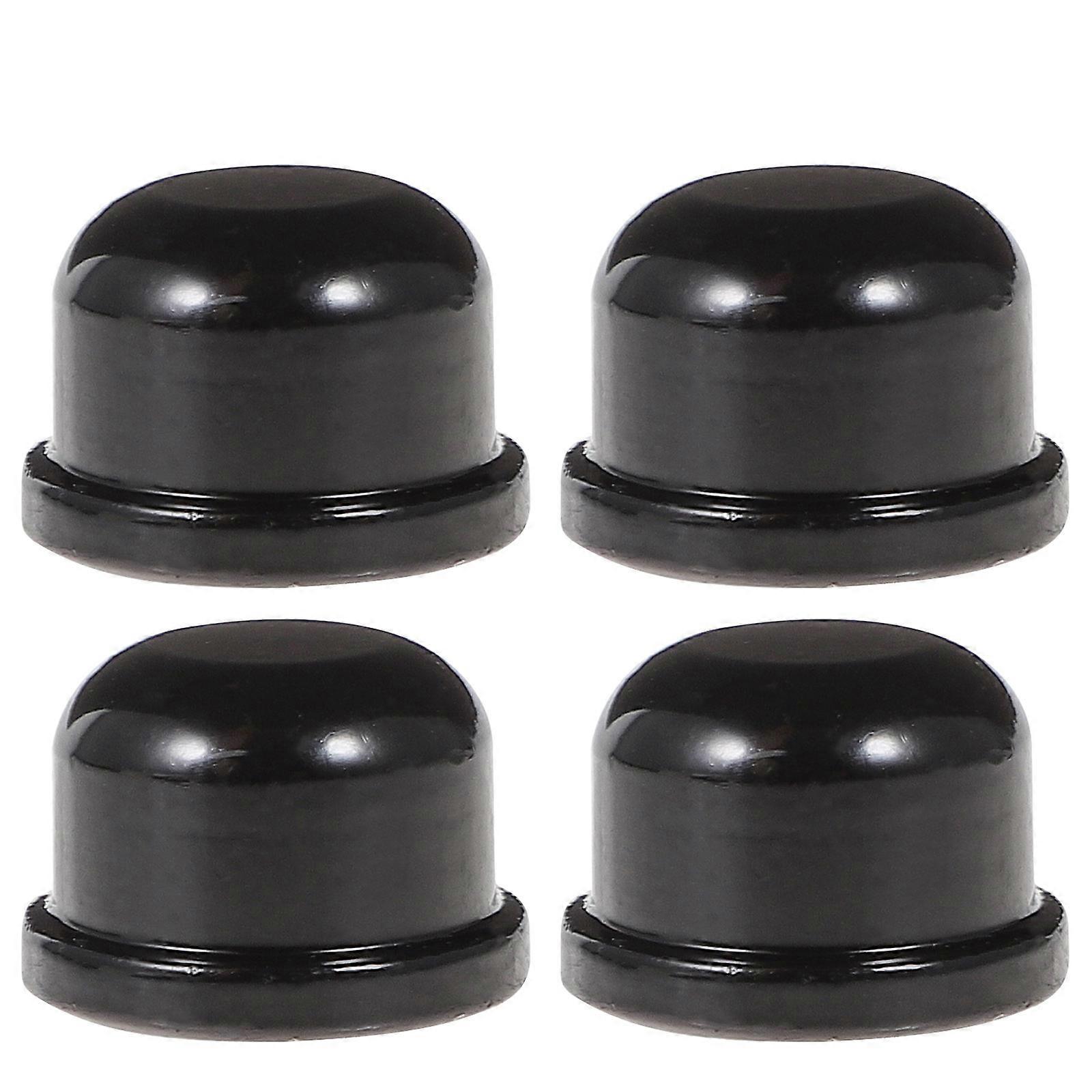 8pcs Black Metal Lamp Finial for Table and Floor Lamps Suitable for DIY Home Decorations