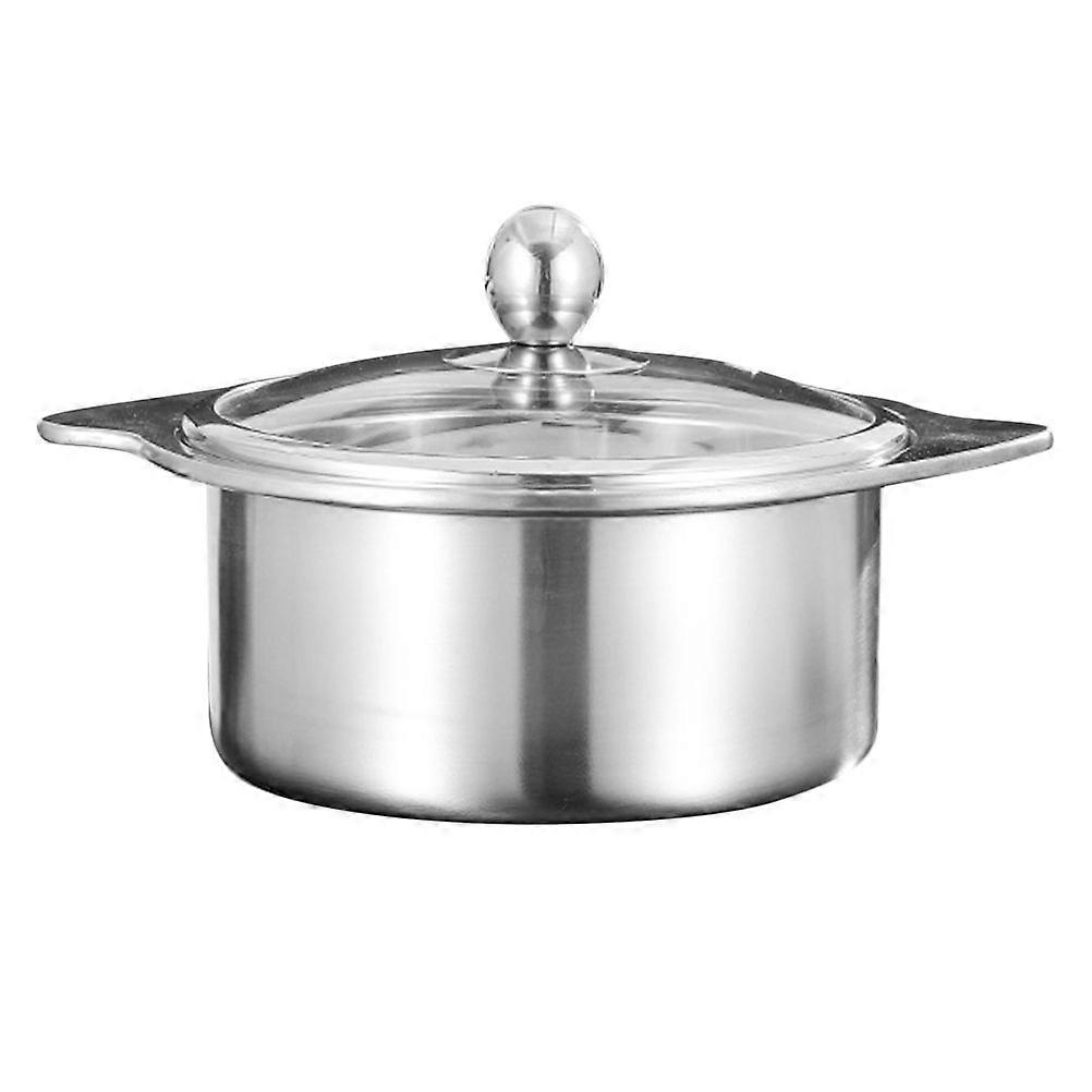Divided Hot Pot Induction Compatible Cooking Pot For Soup And Fondue For Family Gatherings And Commercial Use