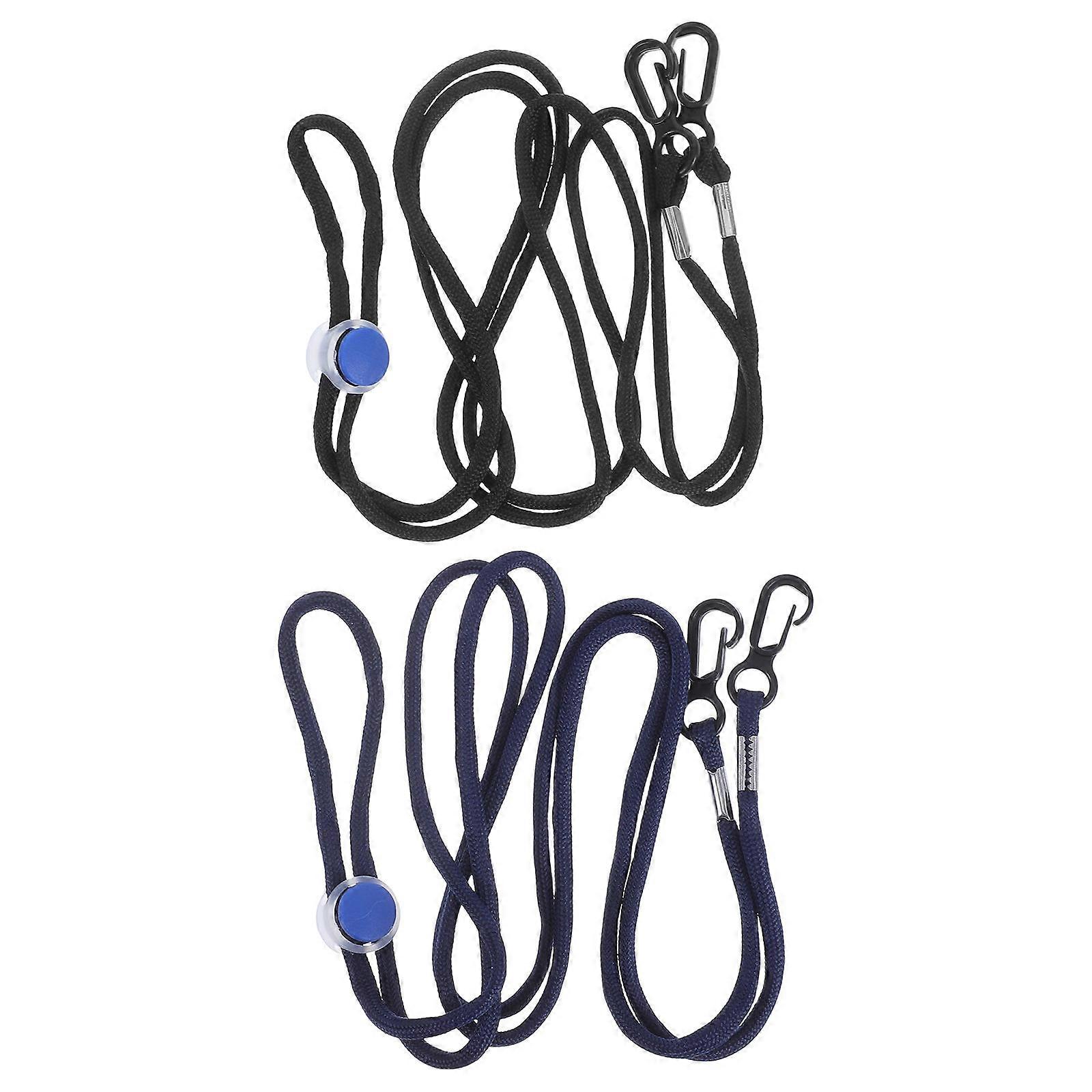 Durable 2Pcs Ski Glove Safety Rope Adjustable For Various Body Heights Suitable For Men And Women During Winter Sports And Snowboarding