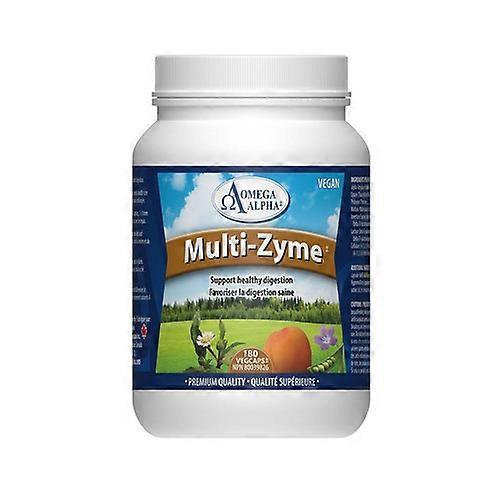 OmegaAlpha Multi-Zyme, 180 Veg Caps