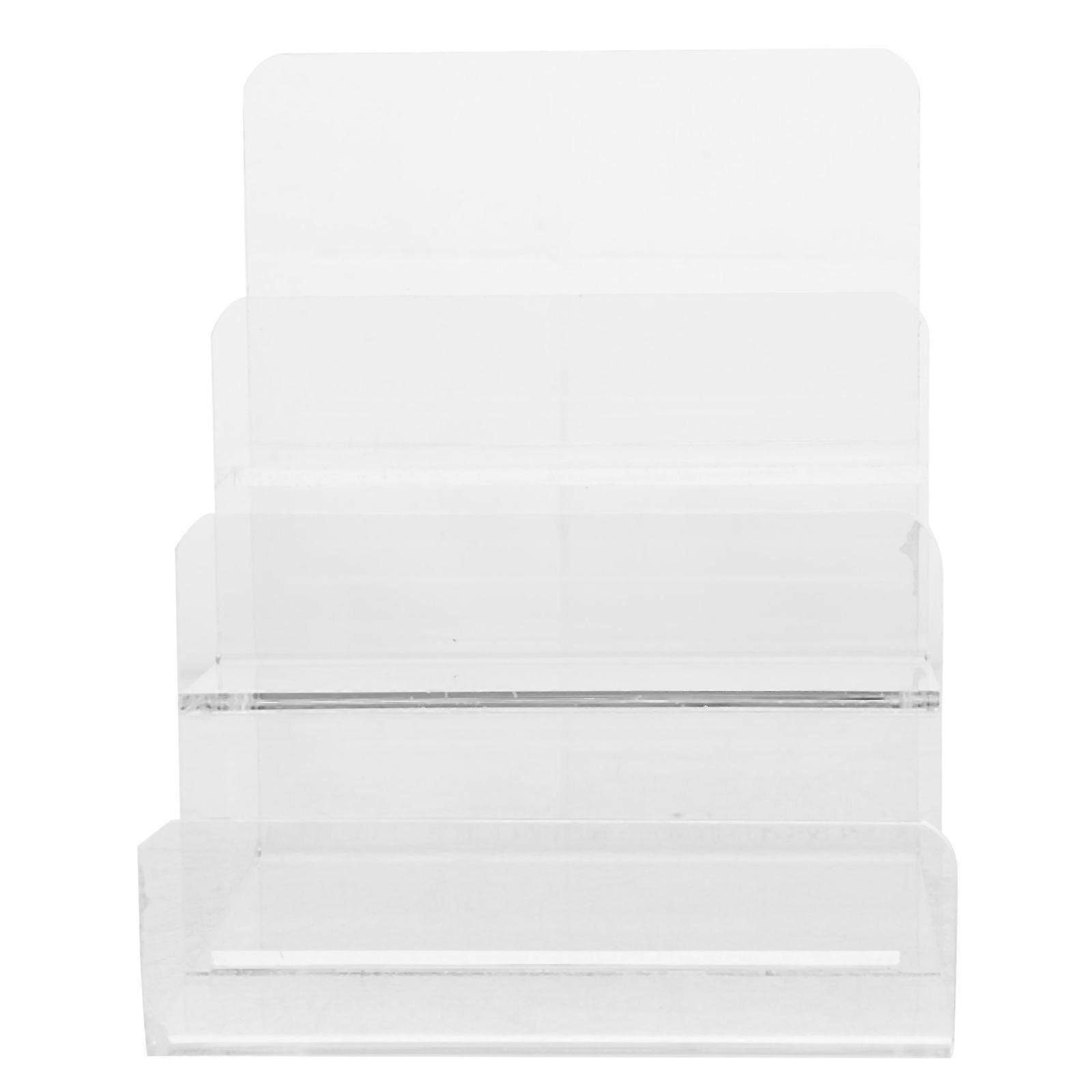 Acrylic Storage Rack Wallet Rack Multi Layers Glasses Shelf Purse Display Stand Acrylic Wallet Holder