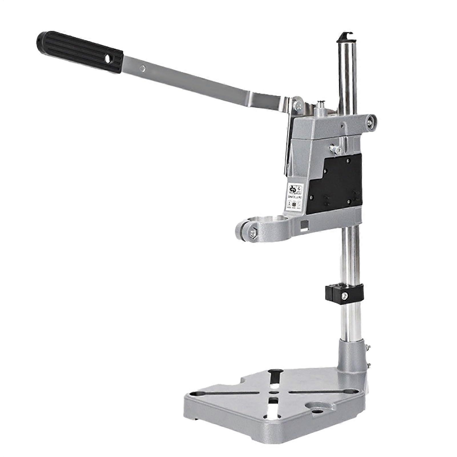 Drill press adapter for hand drill, bench drill press, drill stand