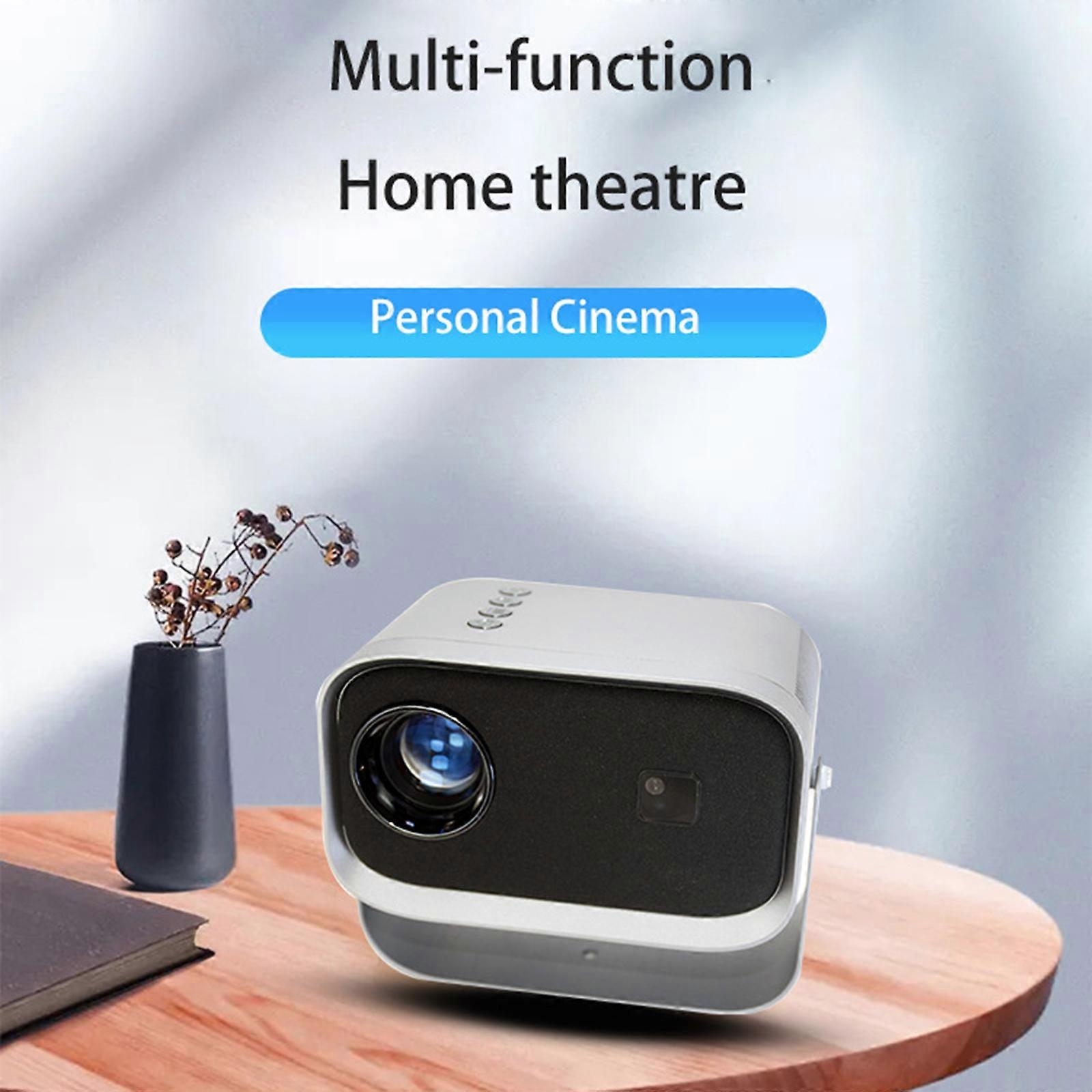 360° Rotation Portable LCD Projector with Built-in Speaker for Home Theater Movies