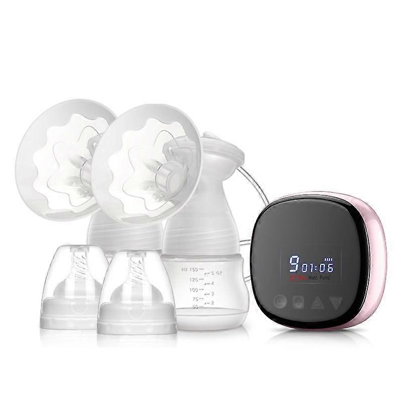 Electric Breast Pump Wearable Feeding Double Pump Automatic Breast Massage Pump Leakproof