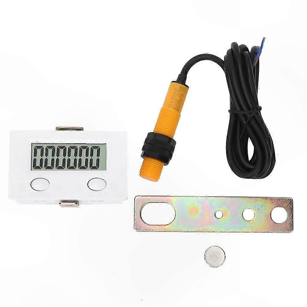 6-Digit Display Plastic Counter with Magnetic Induction and Switch