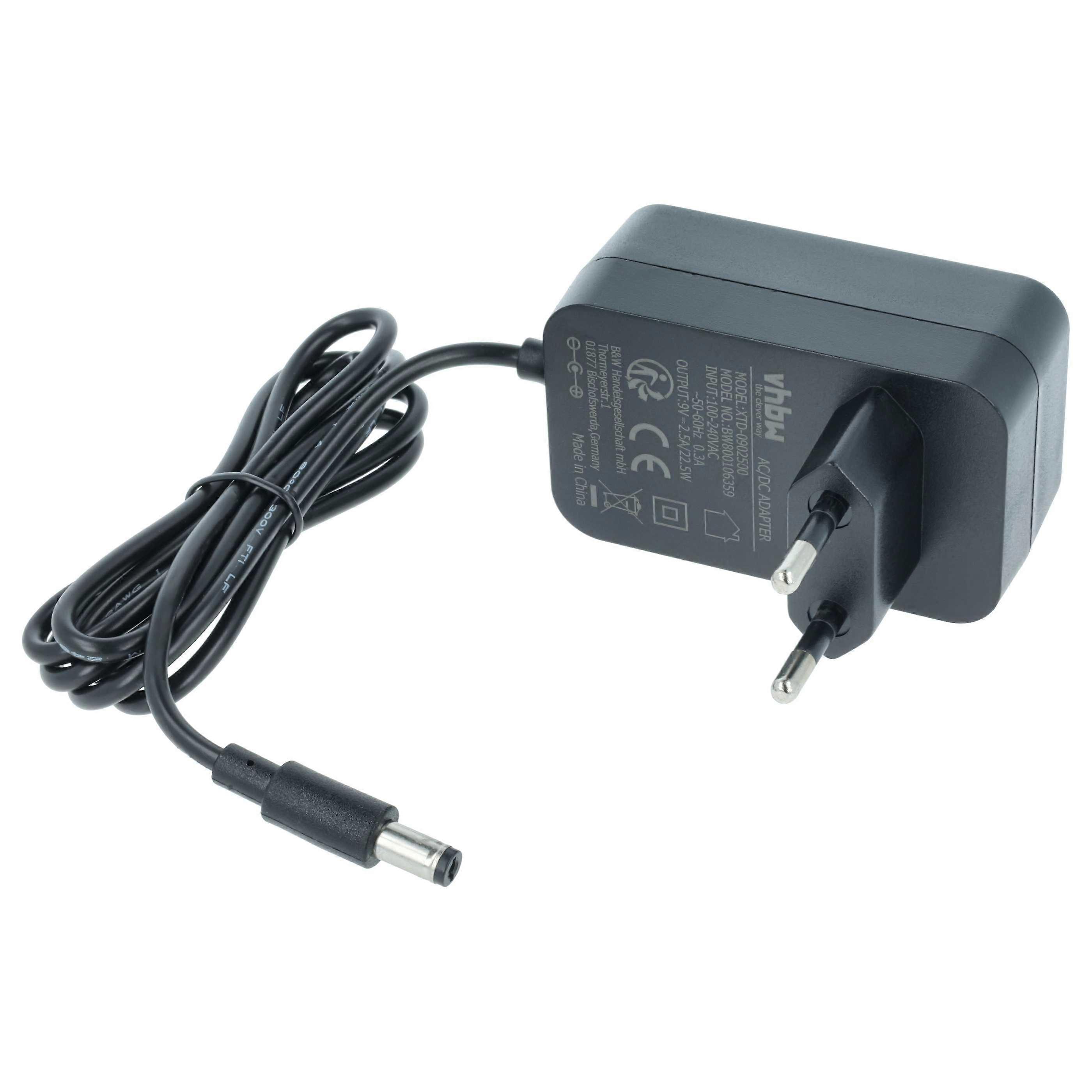 vhbw Netzteil kompatibel mit Rockpower MXR Carbon copy, Phase 90 Router, Modem, Festplatte - 9,3 cm
