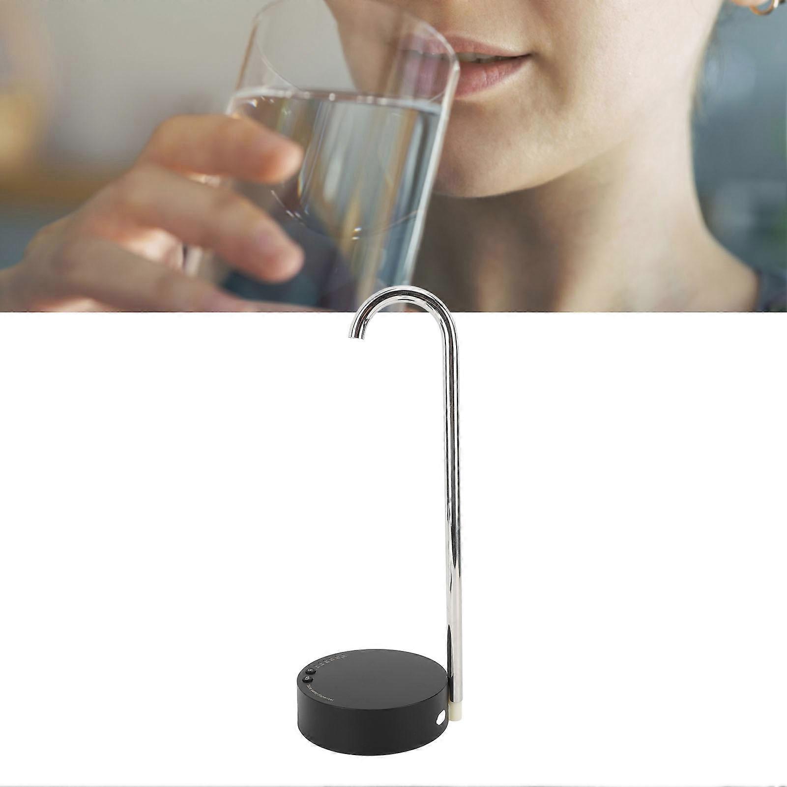 Automatic Electric Desktop Water Dispenser Pump 1800mAh Black