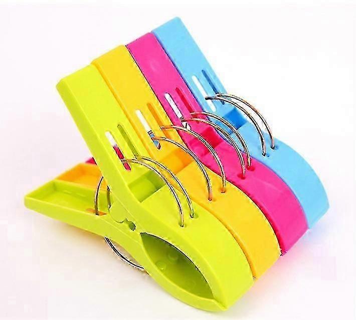 8/16 قطعة مشابك منشفة الشاطئ لكراسي الاستلقاء للتشمس ، كراسي التشمس ، كراسي الاستلقاء ، الألحفة ، الغسيل ، الملابس