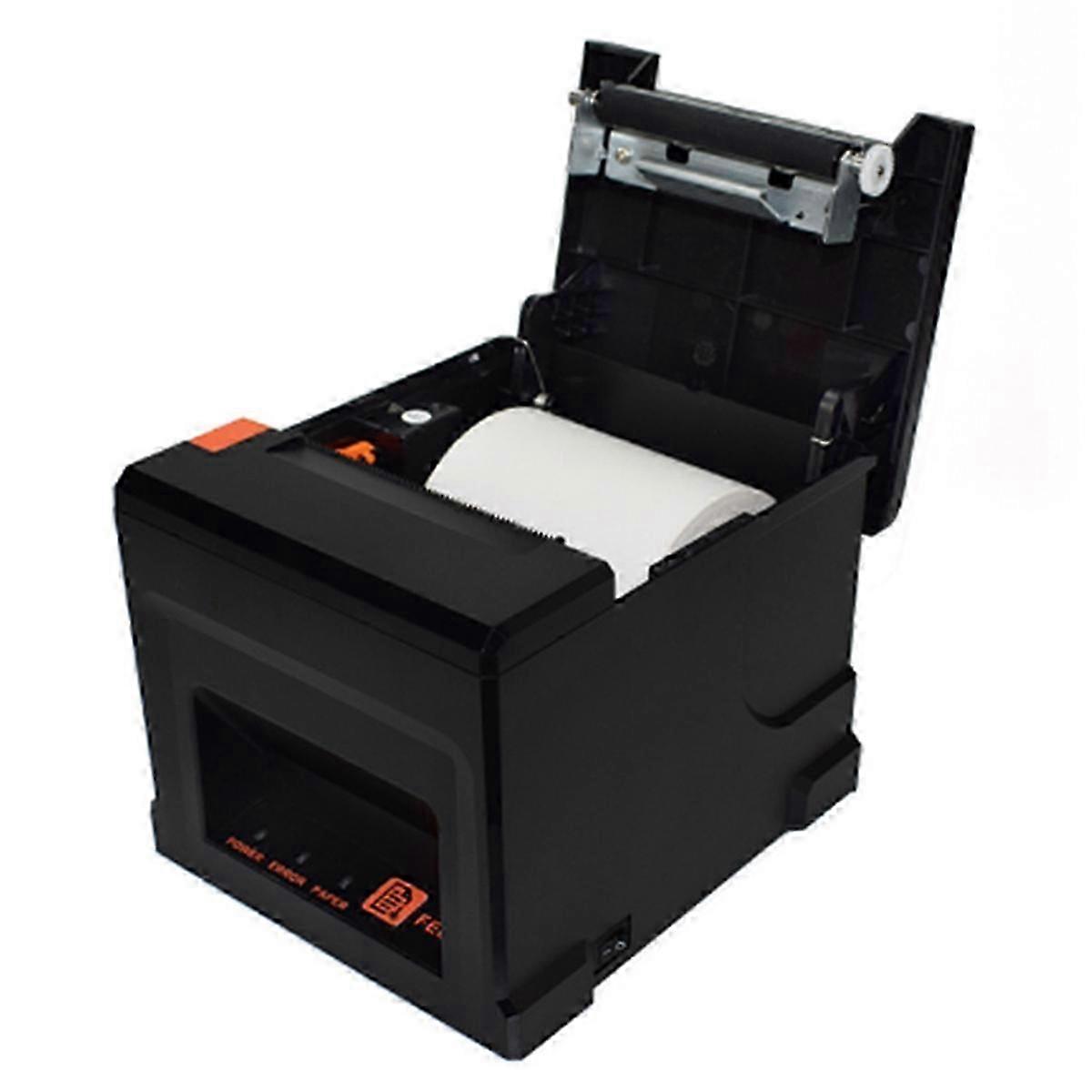 80mm receipt printer thermal EU plug with USB LAN Bluetooth connectivity