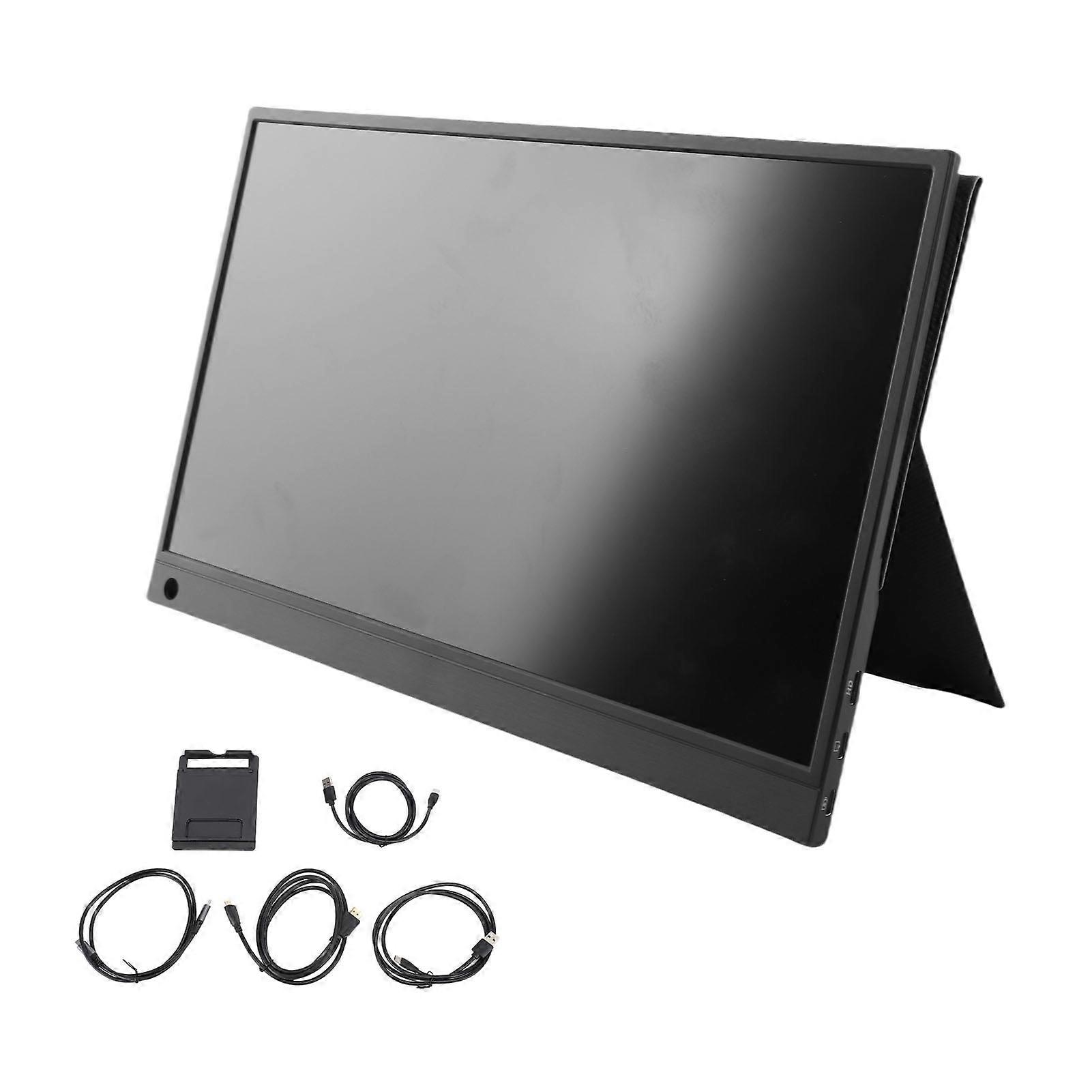 15.6 Inch Portable IPS Touchscreen Display USB Type C HDR Ultra Slim Dual Screen for Phone Computer Gaming Multimedia