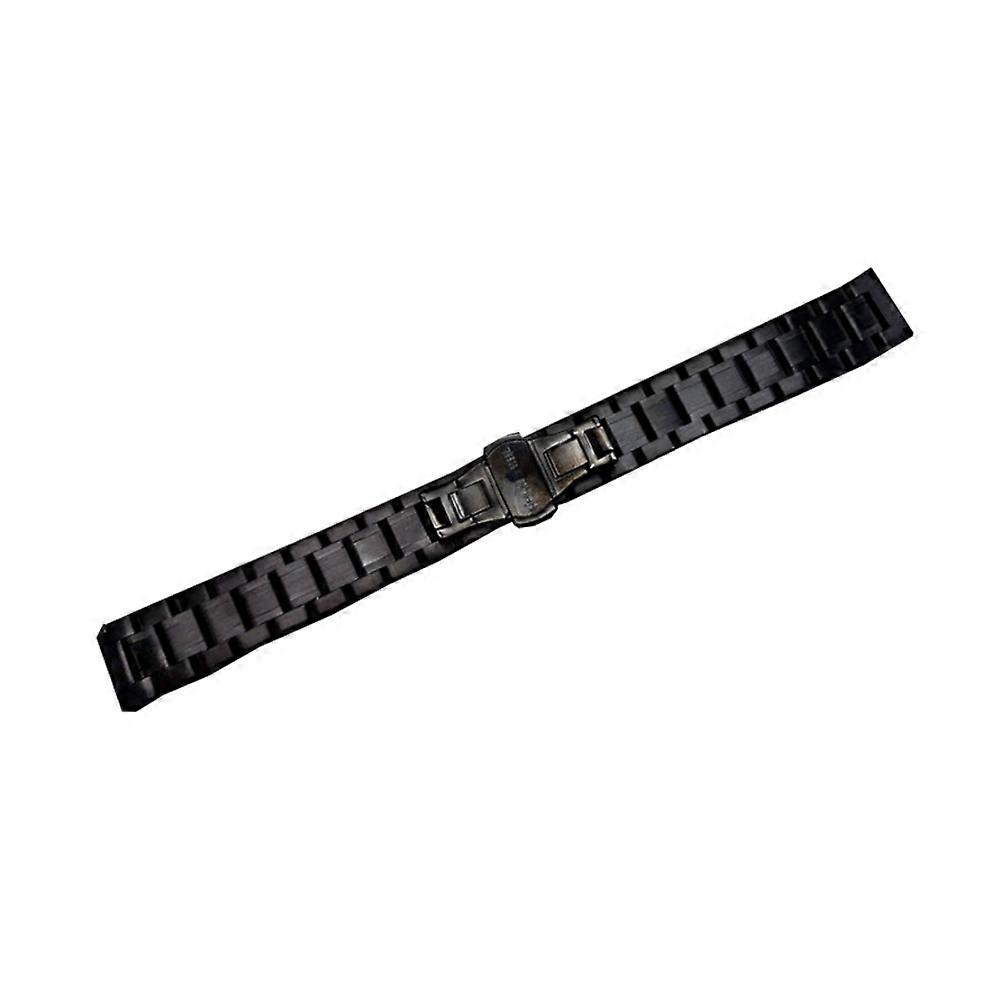 Chain for Replacement 13mm Curved Flat Strap with Stainless Steel Clasp Unisex