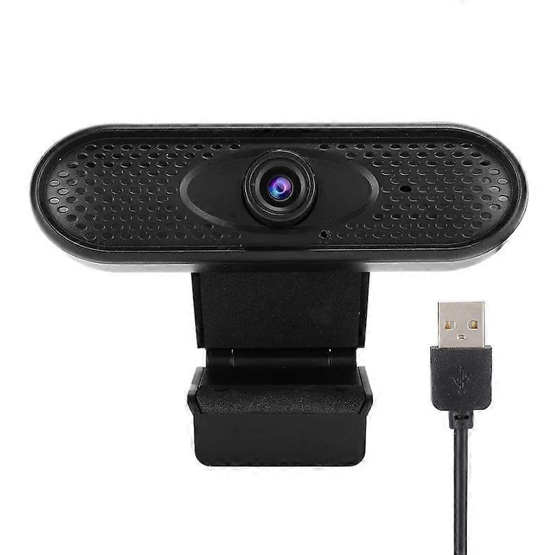 HD Computer Webcam Computer Accessory PC Camera Notebook Parts for Live Webcast(Black)