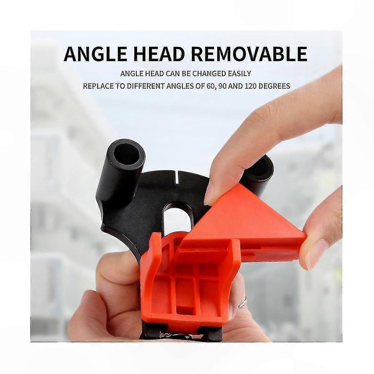 16-Piece Woodworking Angle Clamp Set for Household and DIY Projects, Adjustable 60 90 120 Degree Fixation Clips
