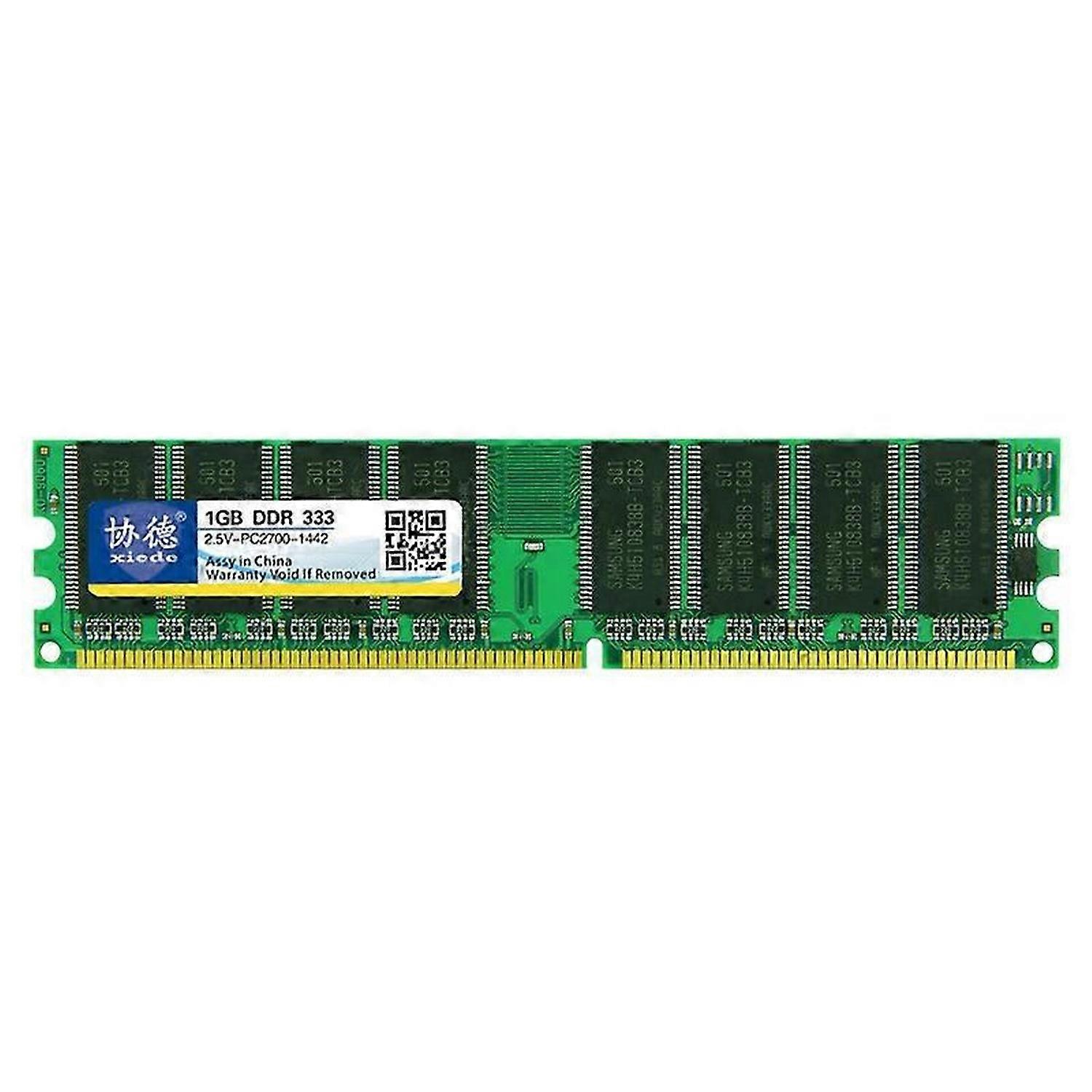 Xiede Desktop Pc Memory Ram Module Ddr 184Pin Dimm 333Mhz