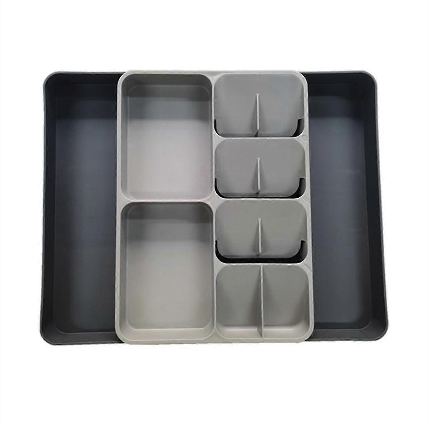 Kitchen Drawer Organizer Tray for Silverware Cutlery Utensils Gadgets