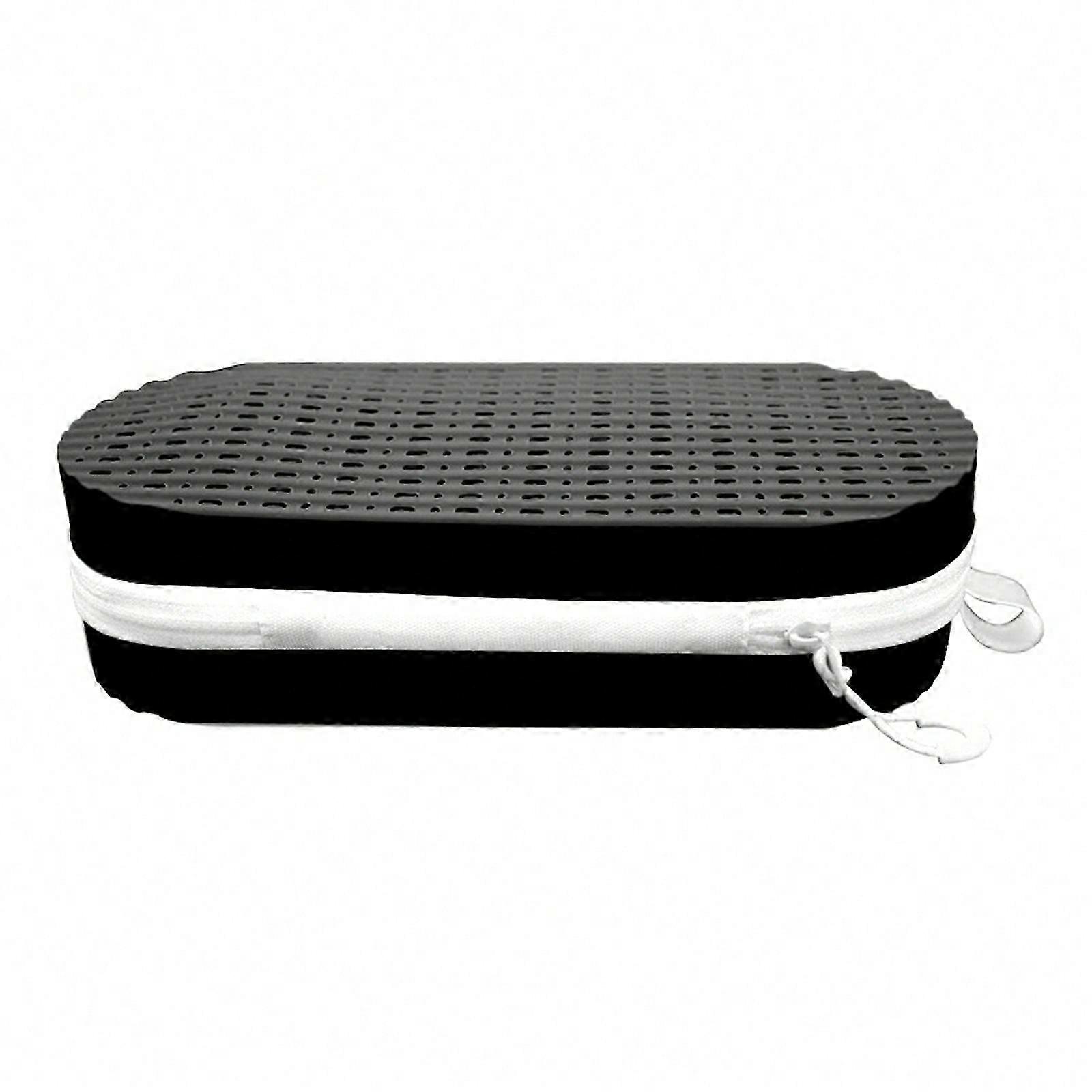 Silicone Swim Goggle Case Swimming Goggle Protective Case Eyewear Storage Case Swim Glasses Case for Swimmers Black Color