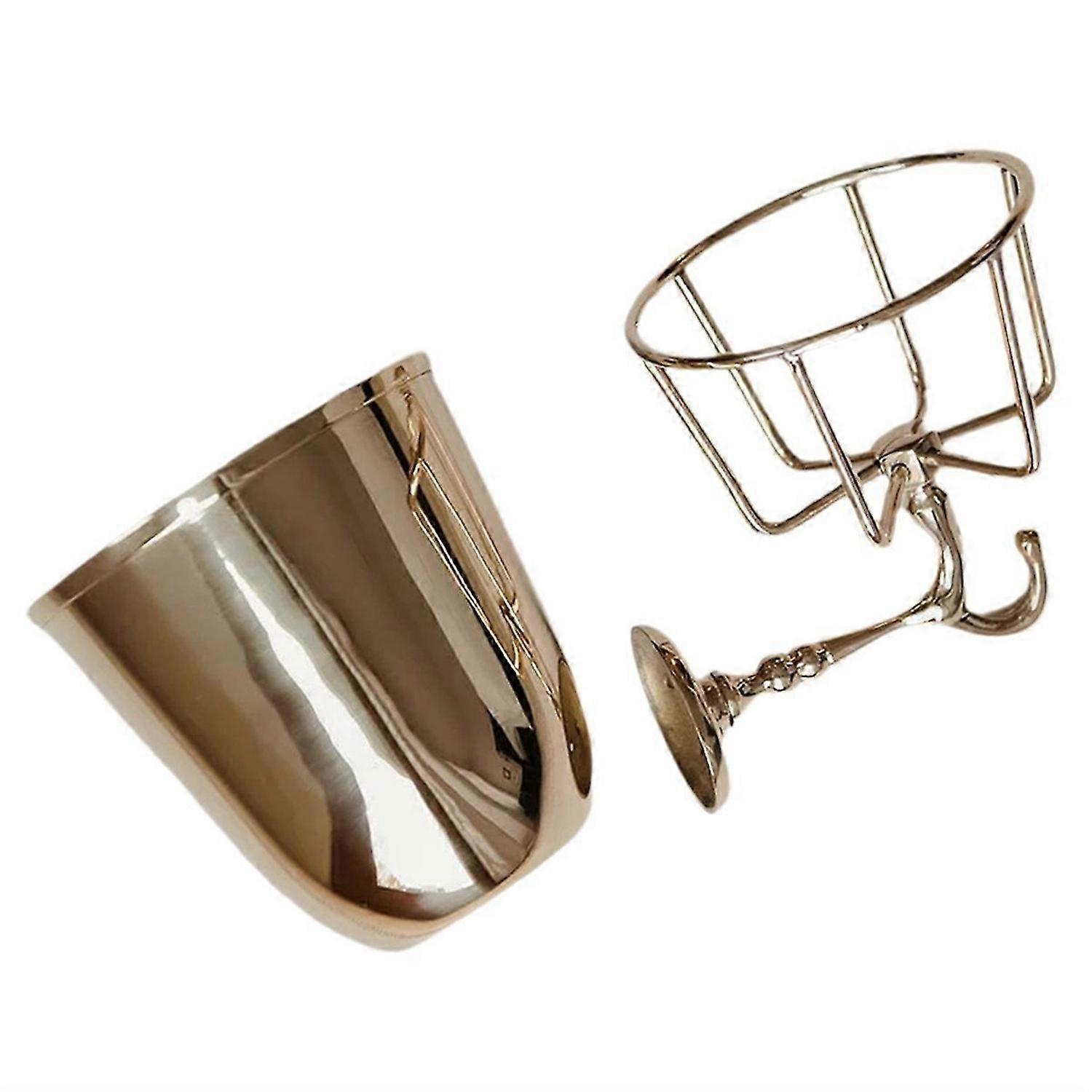Wall Mounted Container Vase, Multifunctional Hanging Storage Rack B