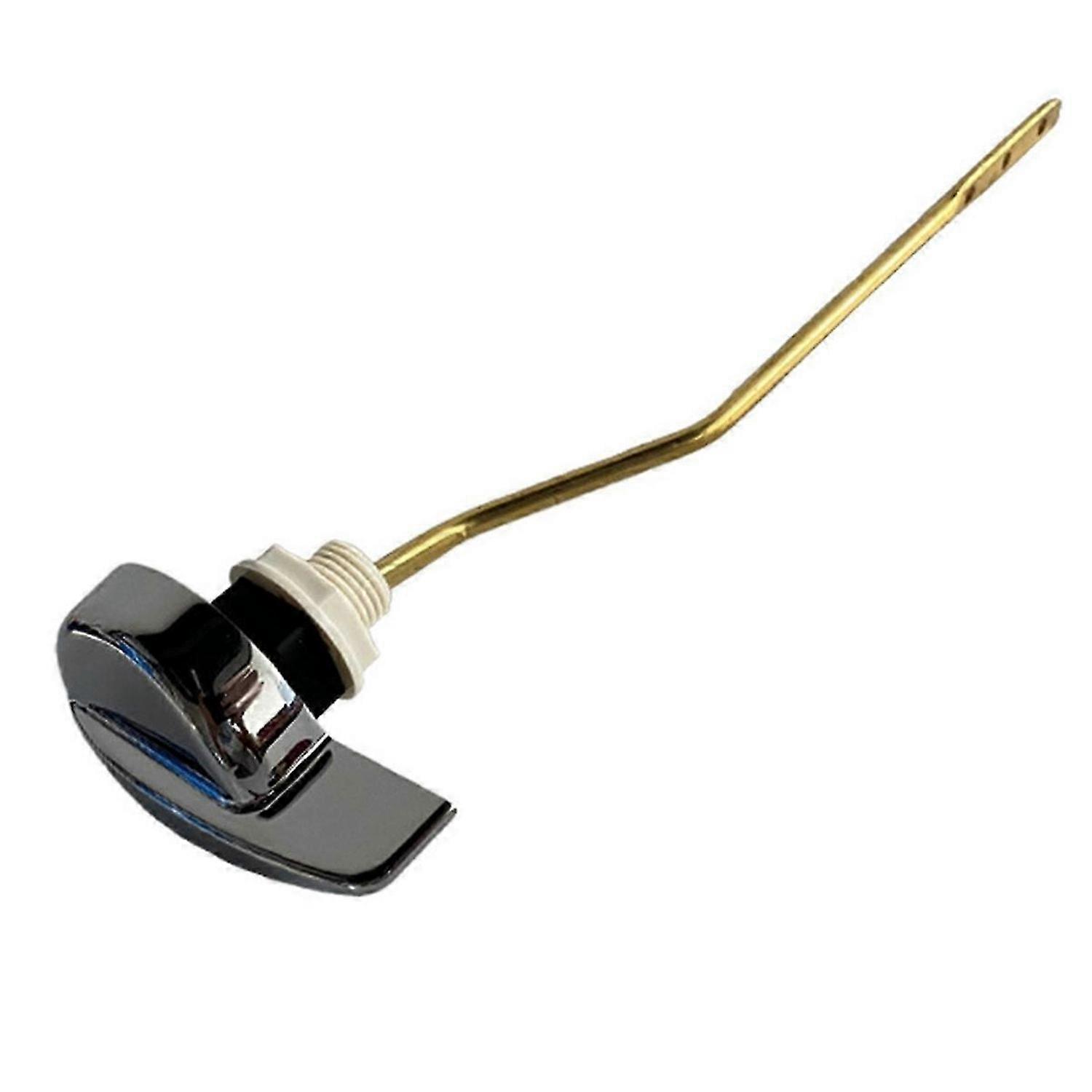 Old-Fashioned Toilet Tank Accessories Front Side Toilet Drain Handle Extension Rod Wrench Button Switch E