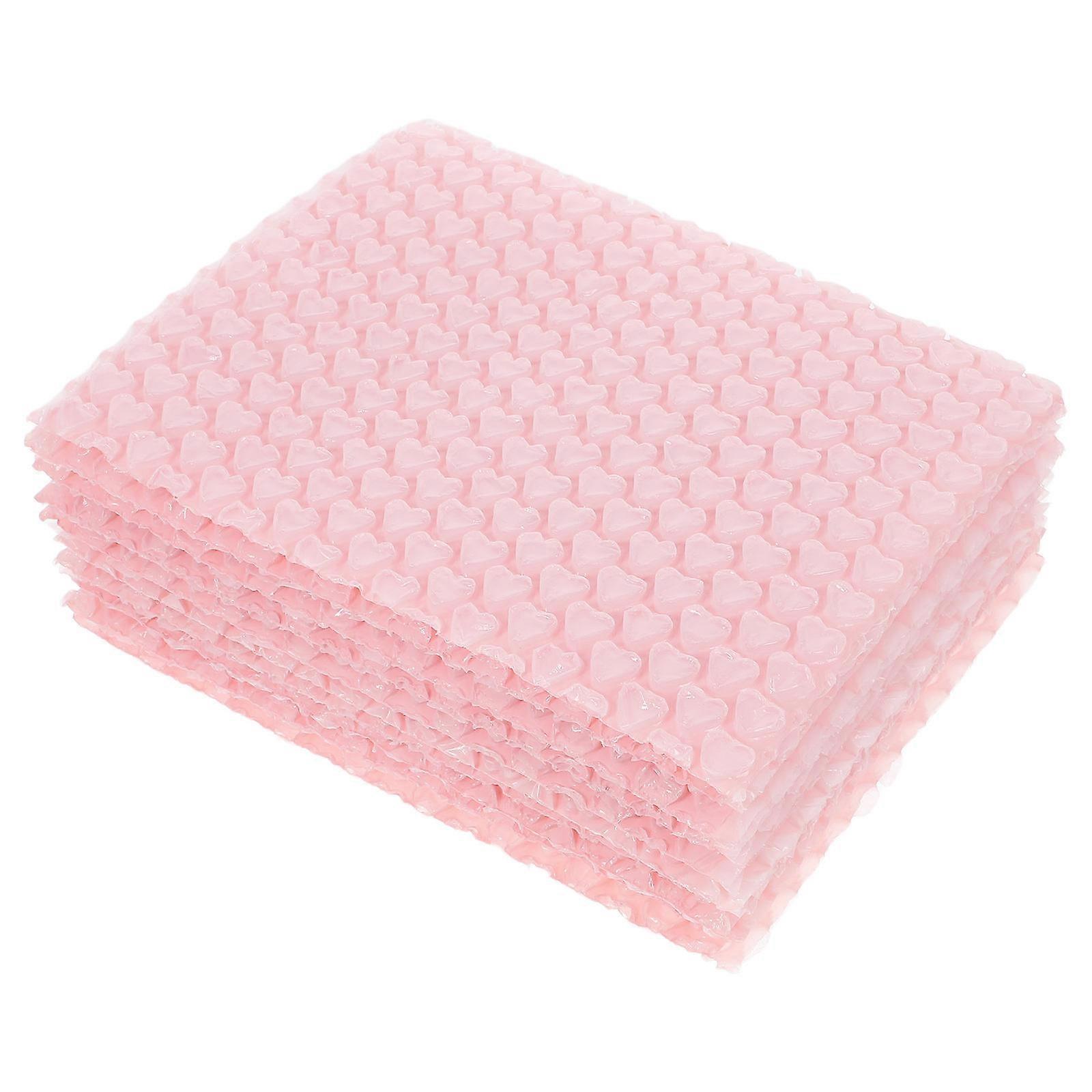 Bubble Envelopes Small Business Protective 10Pcs Pink Heart Design Mailers
