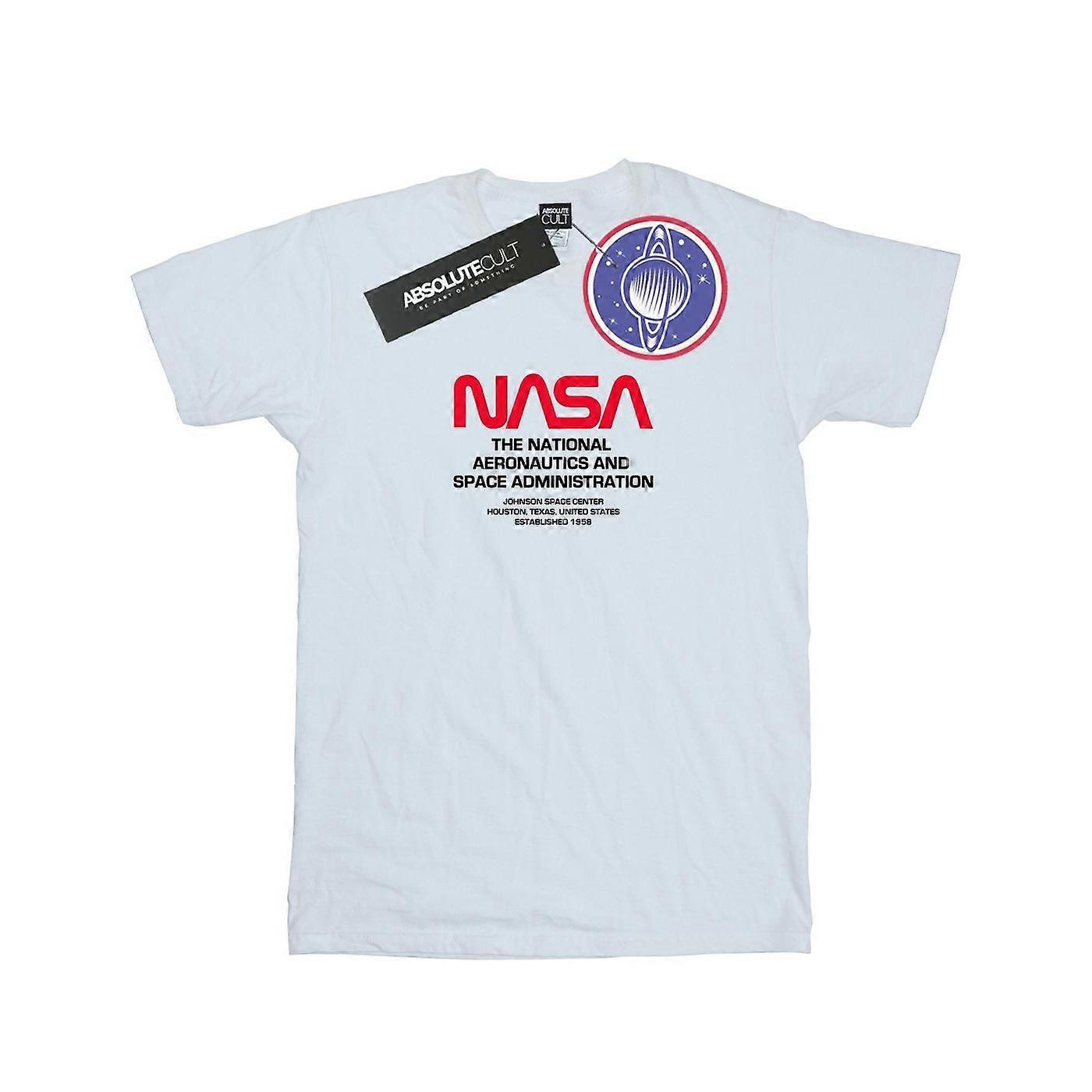 NASA Worm Blurb T-skjorte for menn