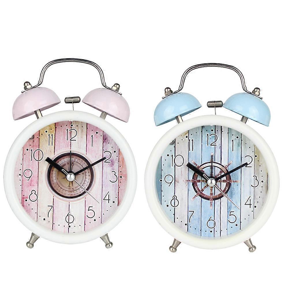 Metal Clock for Time Display 1Pcs Pink Clock