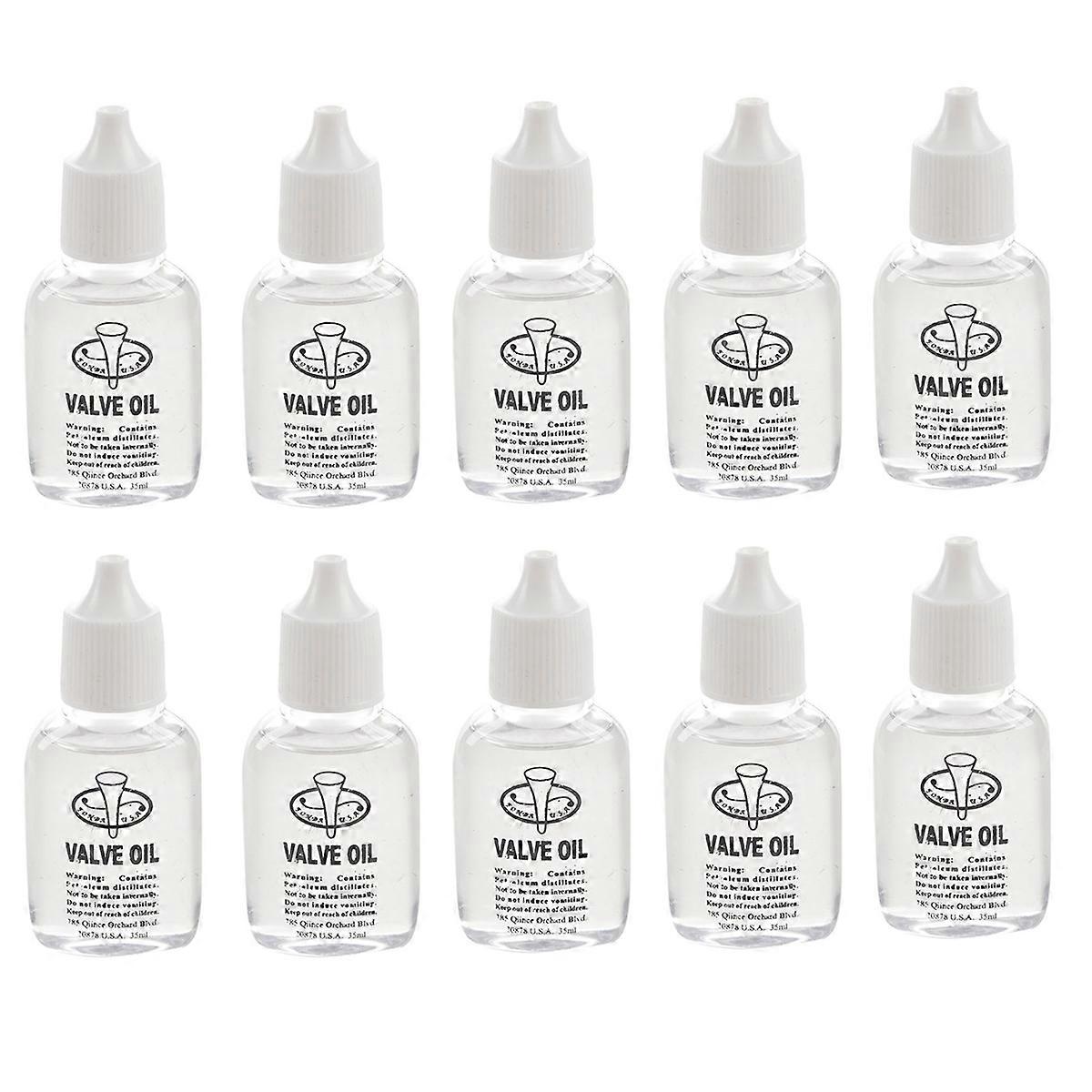 10 Pcs 30Ml Bras S Instruments Saxophone Valve Oil Flute Trumpet Trombone French Horn Special Lubric