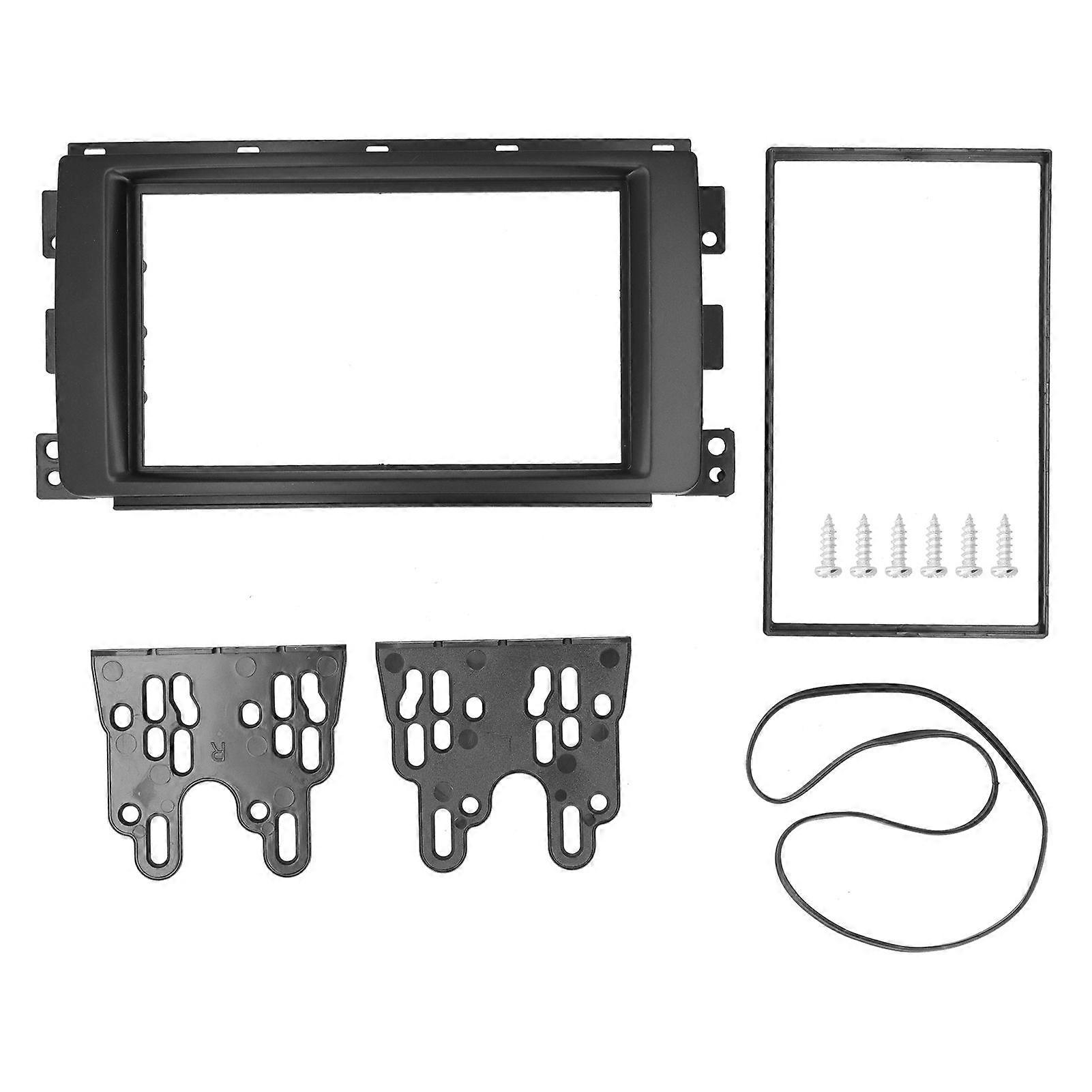 2Din Car Stereo Radio Fascia CD Dash Panel Refit Trim Replacement for SMART ForTwo 20072010