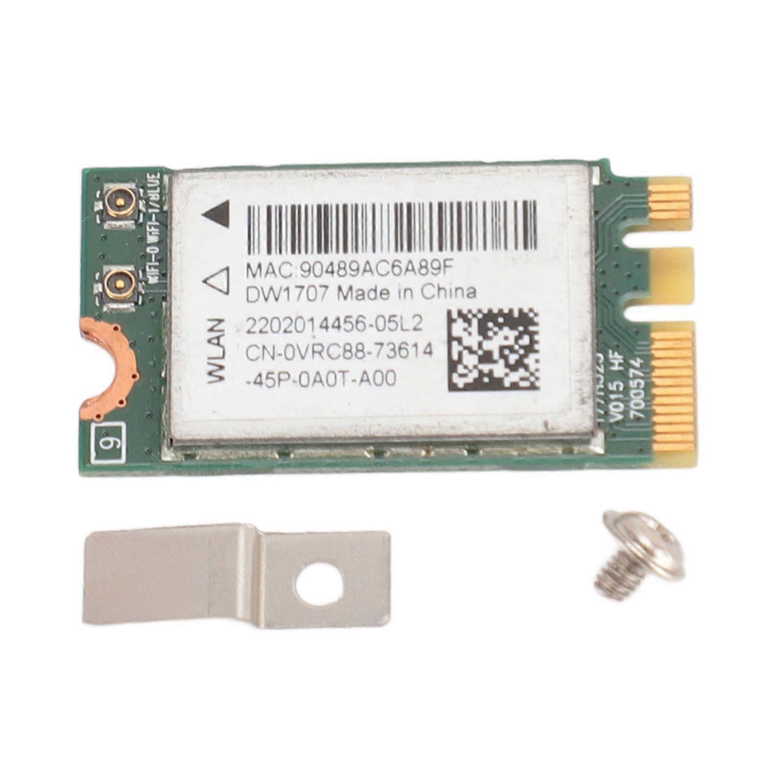 DW1707 QCNFA335 WiFi Card with Bluetooth 4.0 300Mbps M.2 NGFF Wireless WiFi Network Card Adapter for Windows