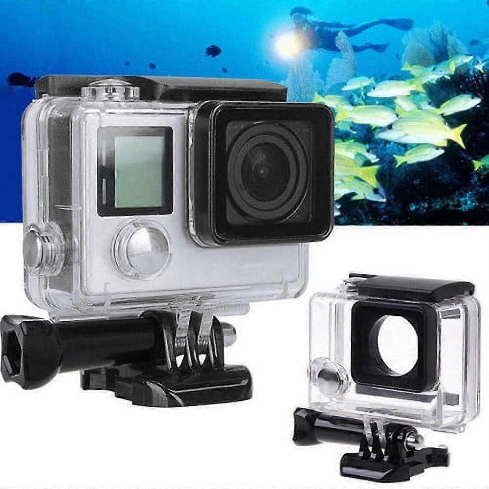 Waterproof Case for GoPro Hero 7 Black 5 6 45m Diving Housing Shell Protective Case for Hero7 Hero6 Hero5 Action Camera 2018