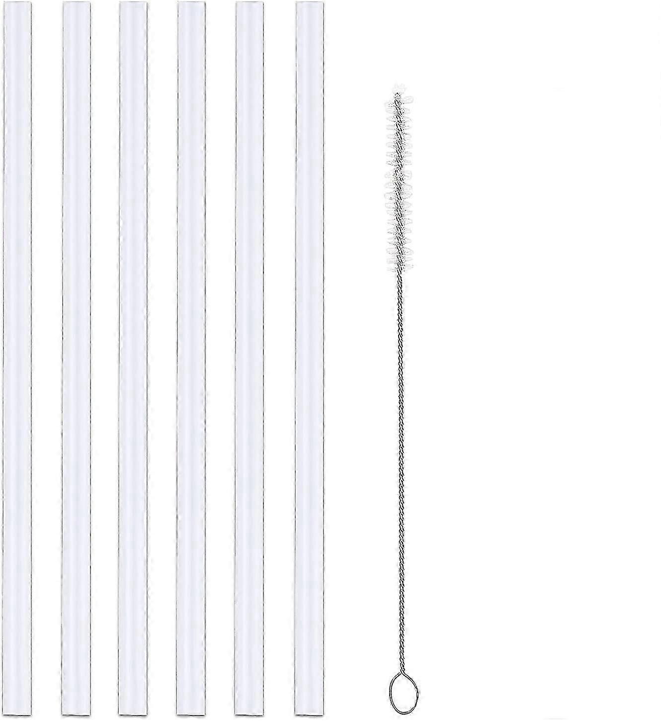 [6 Pack] Straws Replacement for Hydro Flask Straw , BPA-Free Straws