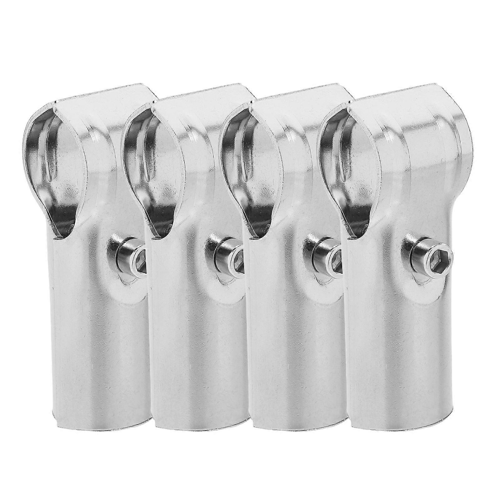 Round Pipe Connector Tee Pipe Clamps for Greenhouse 20Pcs