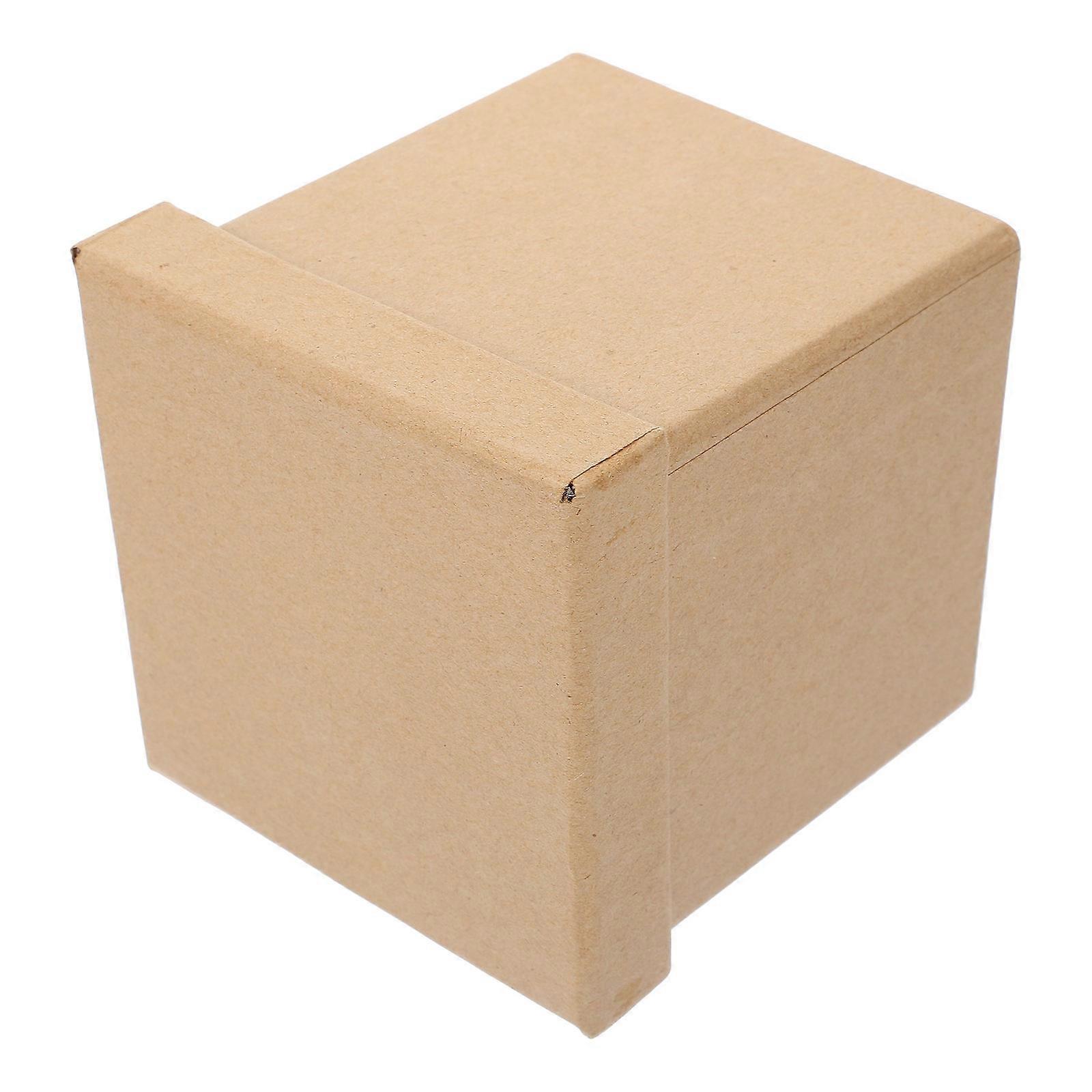 Khaki Paper Boxes for Storage Gift Storage Box Candy Wrapping
