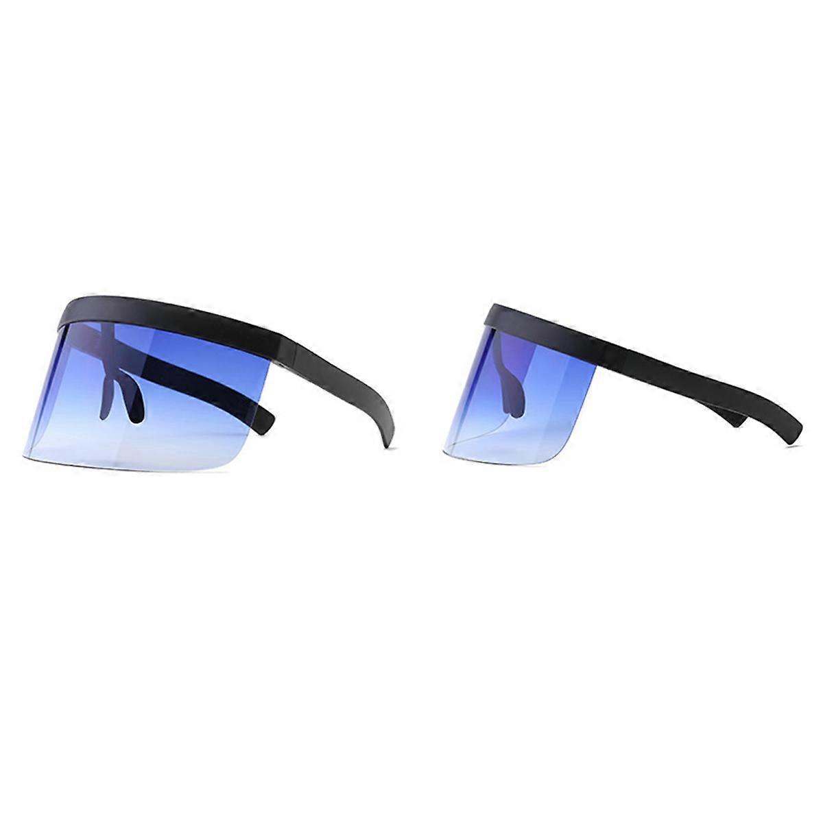 Sunscreen Sunglasses Blue for Decoration Protective Eyewear
