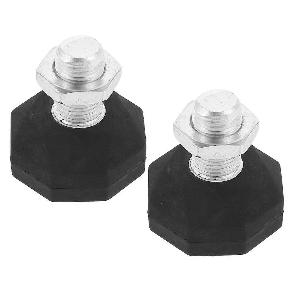 Roller Skating Parts Rubber Brake Head for Easy Installation 8Pcs